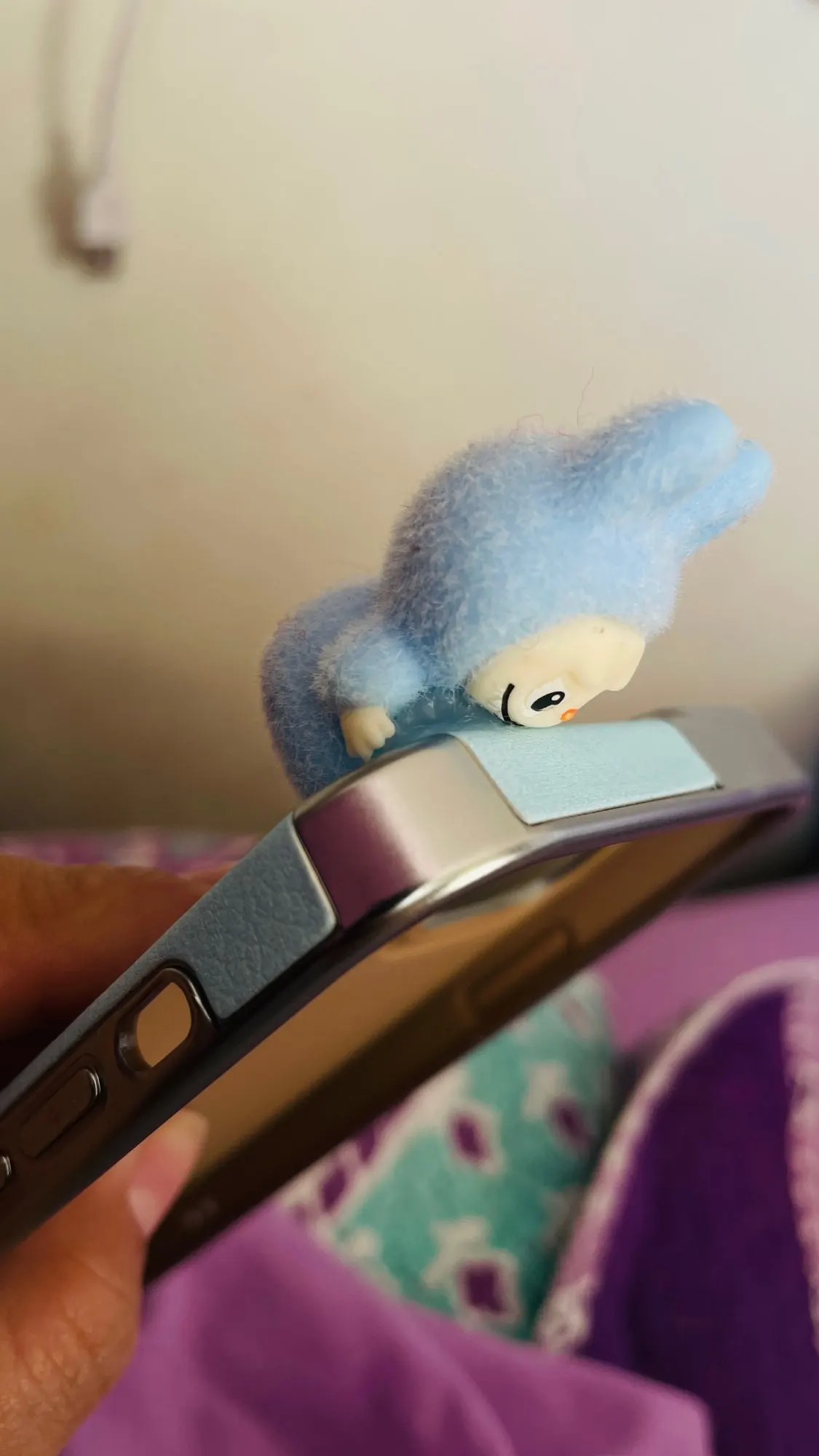 Silicone Suede Labubu Phone Case For Iphone 11 12 13 14 15 16pro Max Plus 16pro 15pro Diy Soft Brown Cover Coque Fall Prevention photo review