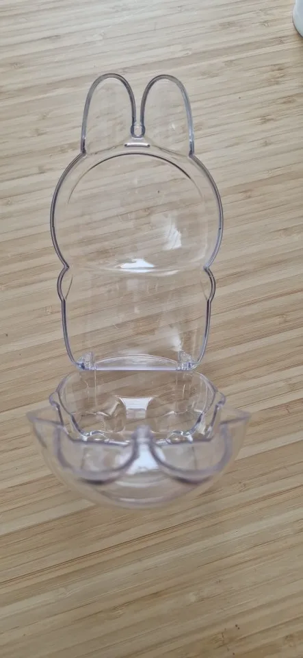 Protective Acrylic Case For Labubu V1/v2/v3  Transparent Portable Organizer Box Mystery Box Storage Case Display Bag photo review