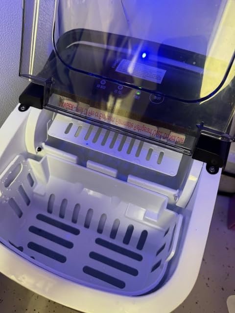 Hicon Ice Maker Machine 16M 16AL 26YB Home Ice Machine Dormitory Mini Ice Maker (16M With Handle) 15KG/24h photo review