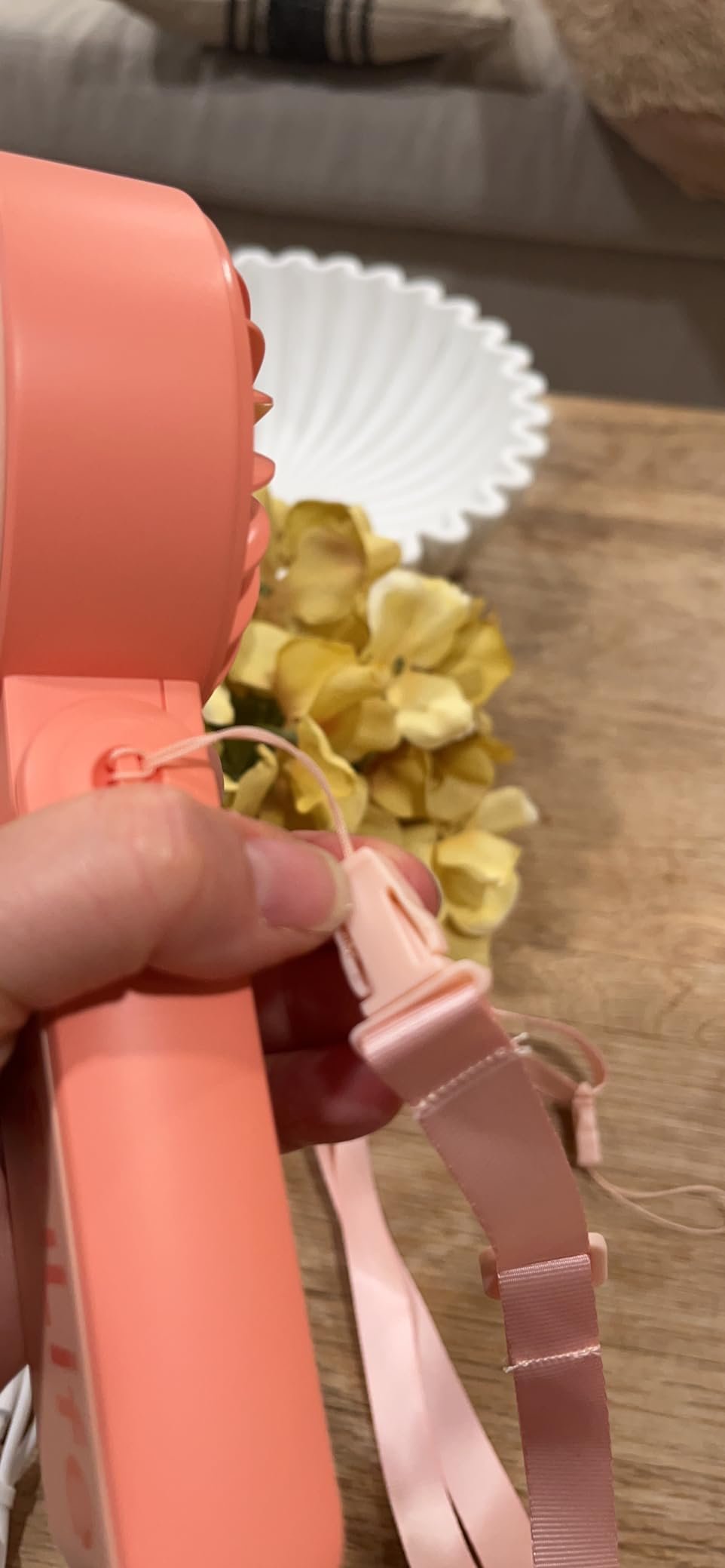 JISULIFE Handheld Fan Life7 – Ultimate Flexibility: High-Power Motor. LED Display. 19.5 Hrs Cooling. 5000mAh Rechargeable. 5-Speed. Foldable Design. 3-IN-1 Portable Fan for Travel Cruise Beach(Grey) photo review