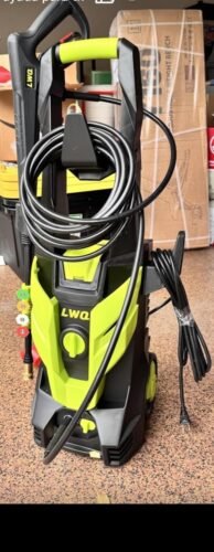Electric Pressure Washer. 2.5 GPM Power Washer with 4 Quick Connect Nozzles. High Pressure Cleaning Machine with Foam Cannon for Cars/Fences/Driveways/Patios/Home Cleaning (Green) photo review