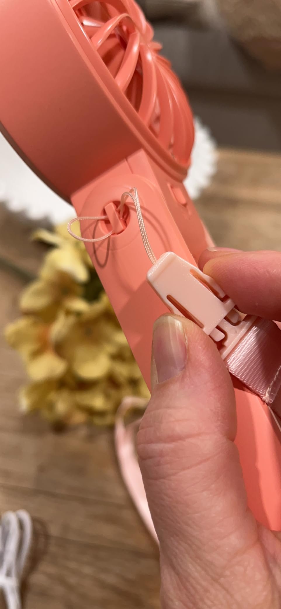 JISULIFE Handheld Fan Life7 – Ultimate Flexibility: High-Power Motor. LED Display. 19.5 Hrs Cooling. 5000mAh Rechargeable. 5-Speed. Foldable Design. 3-IN-1 Portable Fan for Travel Cruise Beach(Grey) photo review