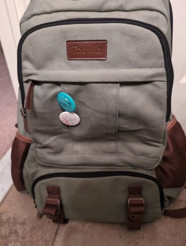 [Best Seller Restock] Tracey Urban Canvas 15-Inch Laptop Backpack photo review