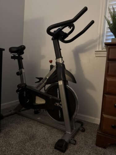 YOSUDA Indoor Cycling Bike Brake Pad/Magnetic Stationary Bike - Cycle Bike with Tablet Mount & Comfortable Seat Cushion photo review