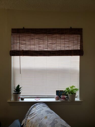 VTEG Bidai Kayu (4feet width) Wooden Blind Outdoor Blind Meranti Wood photo review