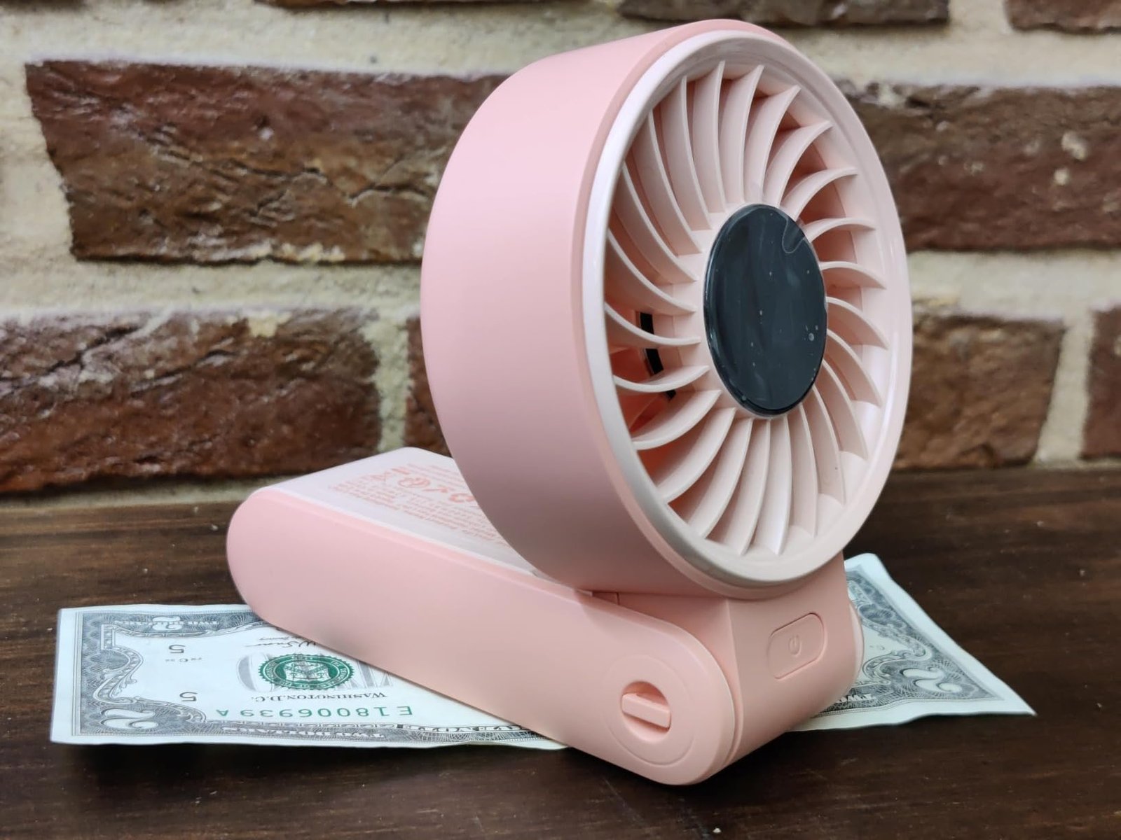 JISULIFE Handheld Fan Life7 – Ultimate Flexibility: High-Power Motor. LED Display. 19.5 Hrs Cooling. 5000mAh Rechargeable. 5-Speed. Foldable Design. 3-IN-1 Portable Fan for Travel Cruise Beach(Grey) photo review