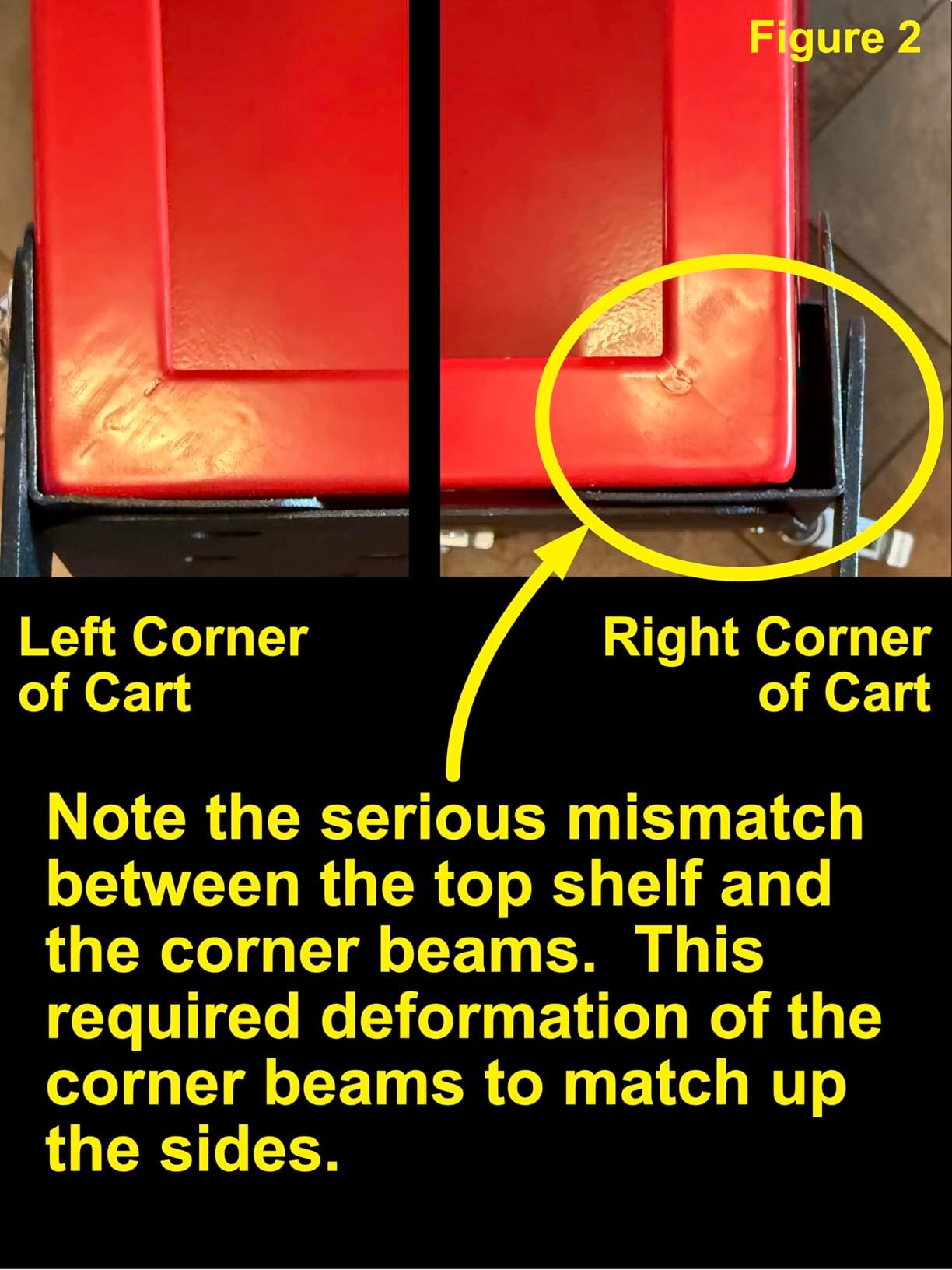 3 Tier Rolling Tool Cart on Wheels. 660LBS Load Capacity Heavy Duty Utility Tool Cart with Pegboard for Repair Shop. Garage. Warehouse. Workshop photo review
