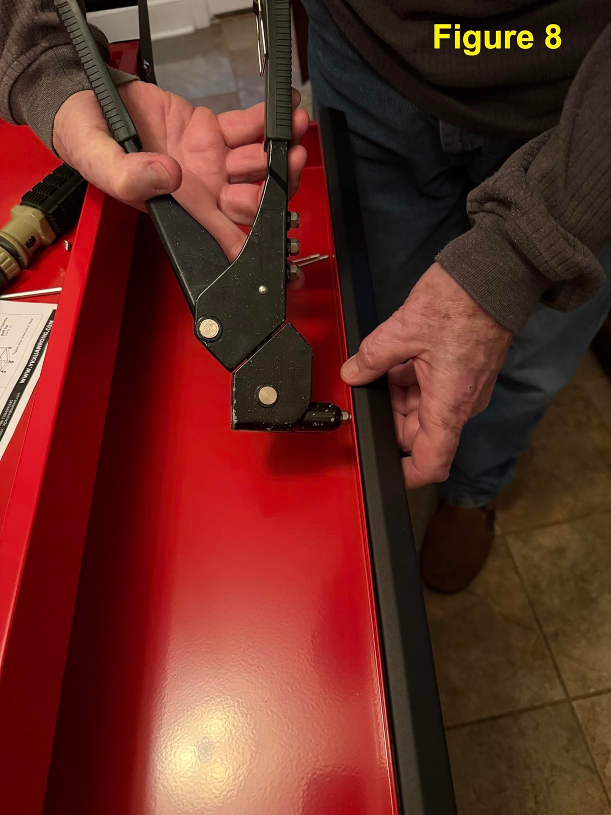 3 Tier Rolling Tool Cart on Wheels. 660LBS Load Capacity Heavy Duty Utility Tool Cart with Pegboard for Repair Shop. Garage. Warehouse. Workshop photo review