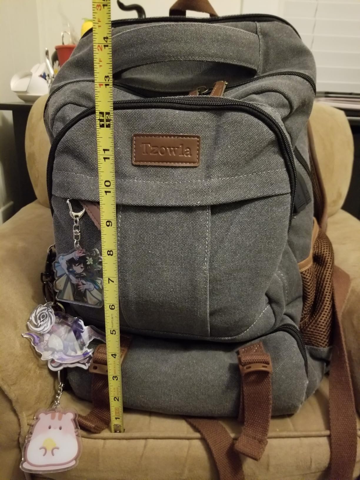 [Best Seller Restock] Tracey Urban Canvas 15-Inch Laptop Backpack photo review