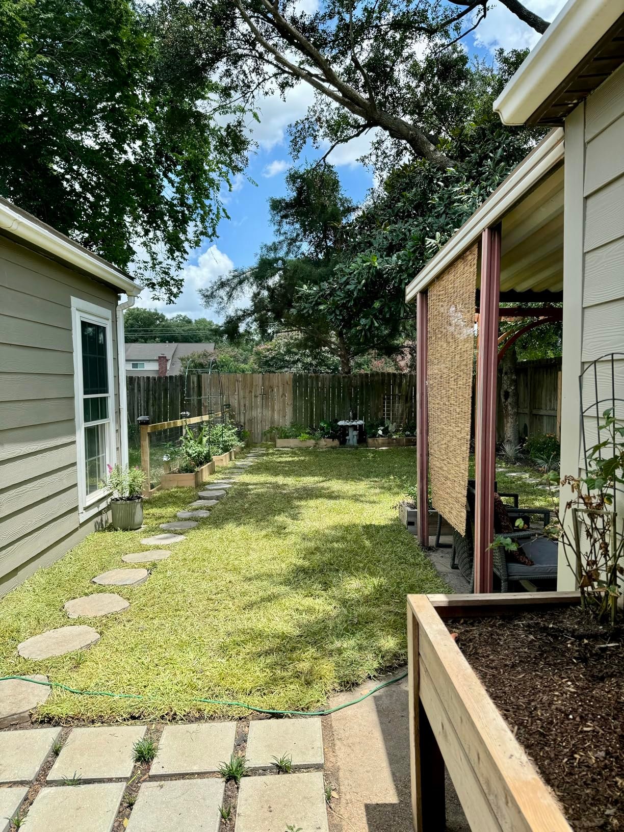 VTEG Bidai Kayu (4feet width) Wooden Blind Outdoor Blind Meranti Wood photo review