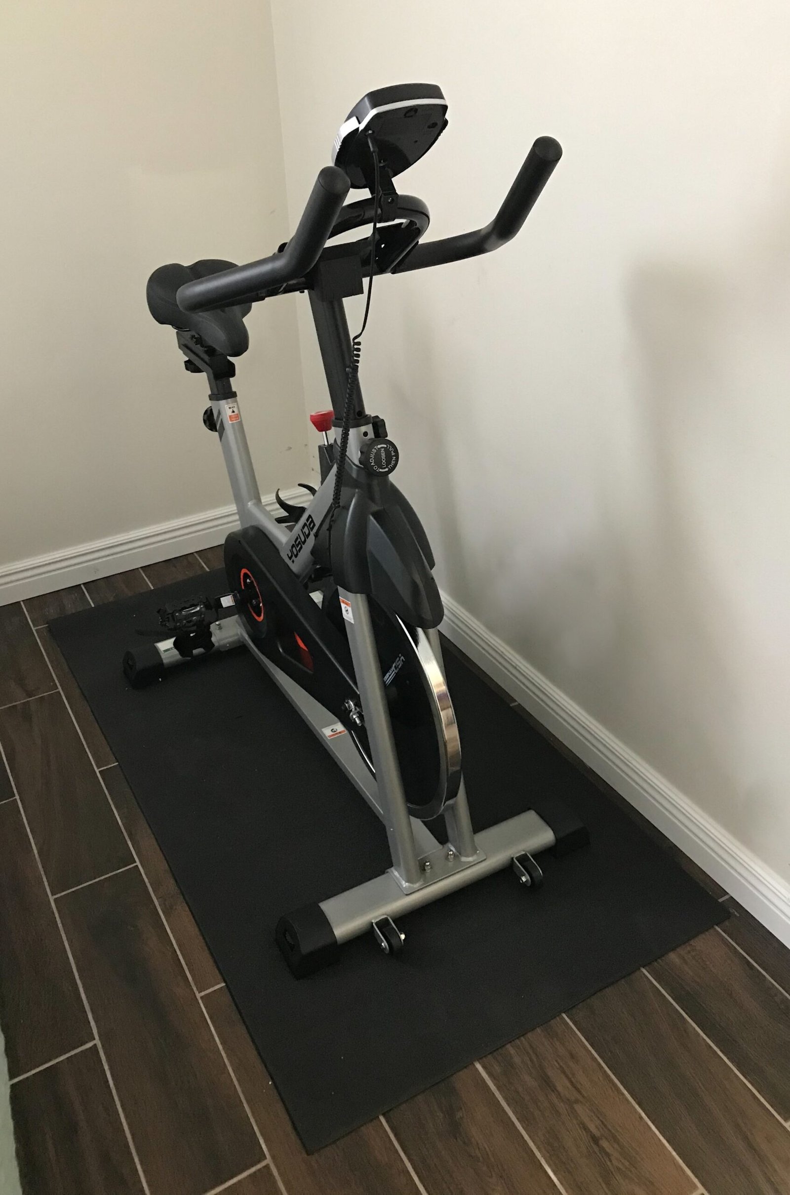 YOSUDA Indoor Cycling Bike Brake Pad/Magnetic Stationary Bike - Cycle Bike with Tablet Mount & Comfortable Seat Cushion photo review