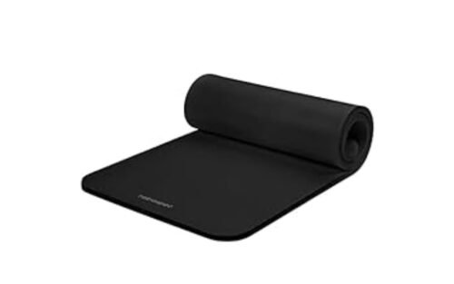 Retrospec Solana Yoga Mat 1 Thick w/Nylon Strap for Men & Women - Non Slip Exercise Mat for Home Yoga. Pilates. Stretching. Floor & Fitness Workouts photo review
