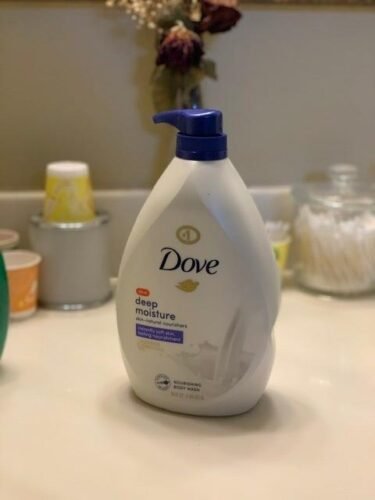 Dove Body Wash Deep Moisture for 24hr Lotion-Soft Skin Moisture Moisturizing Skin Cleanser with No Sulfates No Parabens 30.6 oz photo review