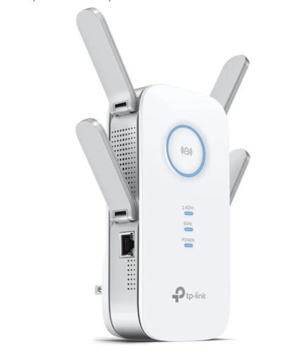 TP-Link WiFi Extender with Ethernet Port. Dual Band 5GHz/2.4GHz. Up to 44% More Bandwidth Than Single Band. Covers Up to 1200 Sq.ft and 30 Devices. Signal Booster Amplifier Supports OneMesh(RE220) photo review