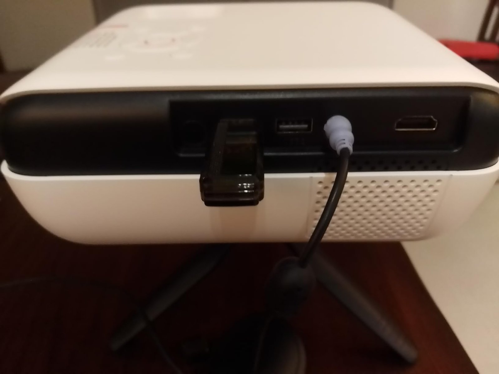 Official Licensed Google TV Smart Projector. HAPPRUN 4K UHD Home Theater with Dolby Sound. Wi-Fi & Bluetooth. Built-in Streaming Apps. Compatible with Games Consoles & Smartphone. Indoor & Outdoor Use photo review