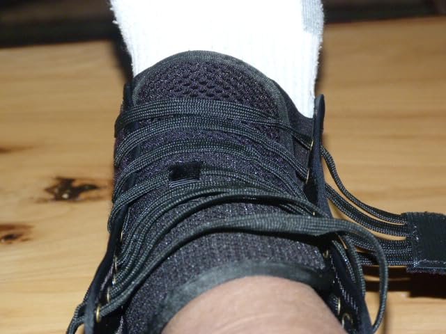 Quick Lace Up Ankle Brace with Side Stabilizing Pads. Slim Fit Ankle Support Brace. Adjustable & Breathable Ankle Support for Men Women. Ankle Stabilizer for Sprain.Injury Recovery.Sports.XL photo review