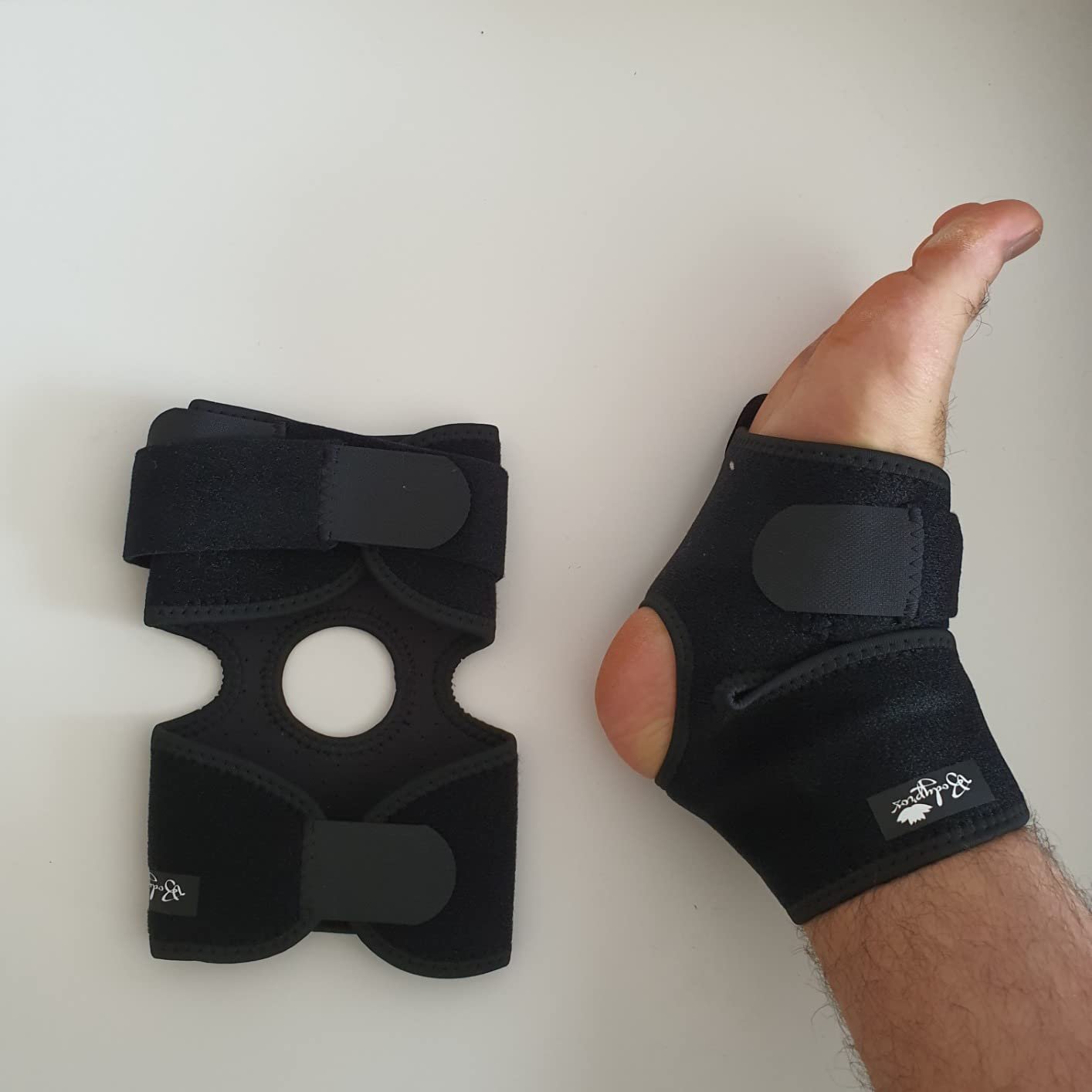 Bodyprox Ankle Support Brace. Breathable Neoprene Sleeve. Adjustable Wrap! (1 Pack) photo review