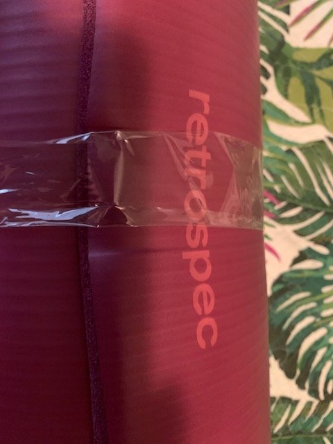 Retrospec Solana Yoga Mat 1 Thick w/Nylon Strap for Men & Women - Non Slip Exercise Mat for Home Yoga. Pilates. Stretching. Floor & Fitness Workouts photo review