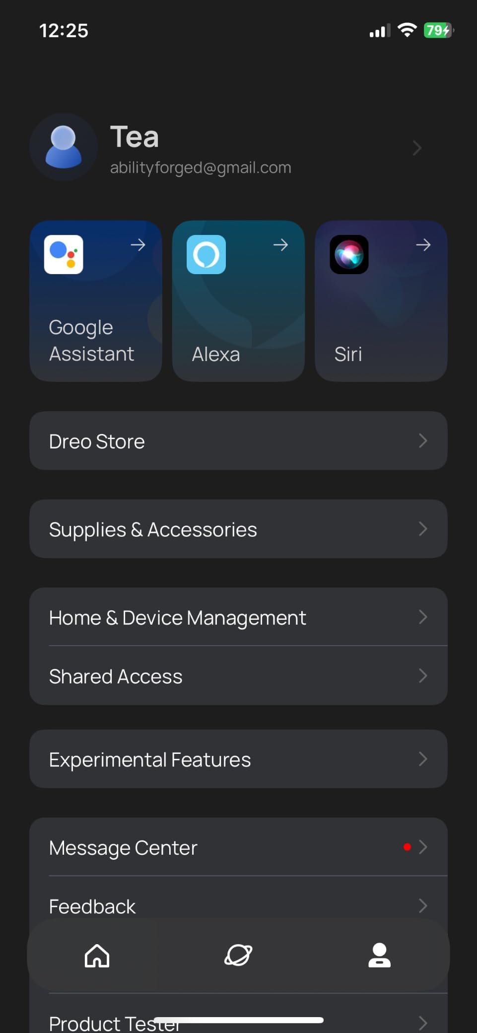 Dreo Smart Humidifiers for Bedroom. Top Fill 4L Supersized Humidifier Large Room with 28 dB. 36H Runtime. Touch/APP/Voice Control. Nightlight. Cool Mist Humidifiers for Baby. Plants. Indoor. Black photo review