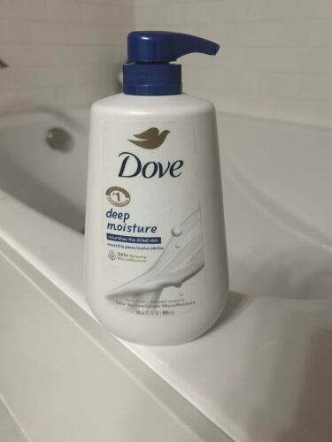 Dove Body Wash Deep Moisture for 24hr Lotion-Soft Skin Moisture Moisturizing Skin Cleanser with No Sulfates No Parabens 30.6 oz photo review