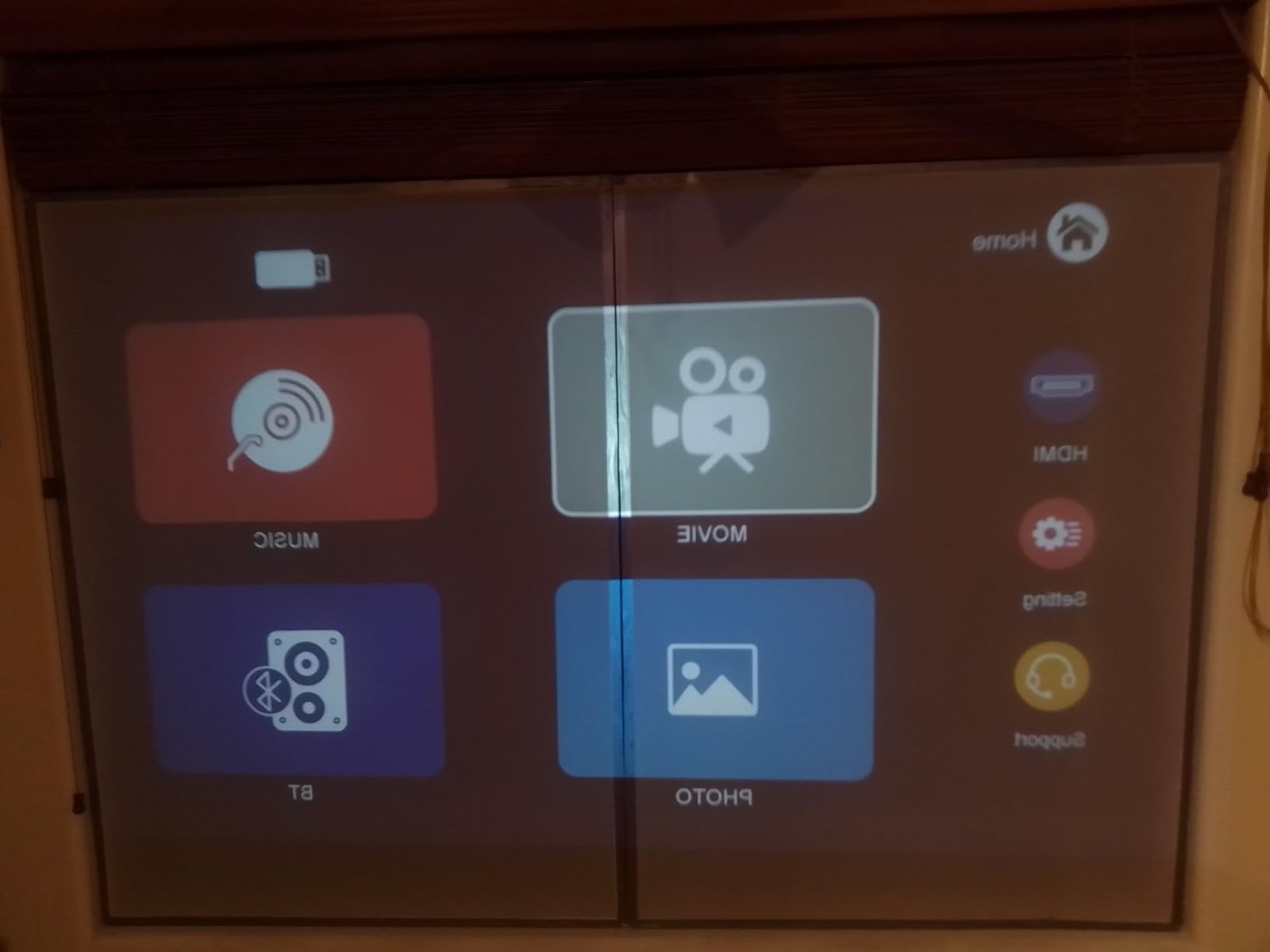 Official Licensed Google TV Smart Projector. HAPPRUN 4K UHD Home Theater with Dolby Sound. Wi-Fi & Bluetooth. Built-in Streaming Apps. Compatible with Games Consoles & Smartphone. Indoor & Outdoor Use photo review