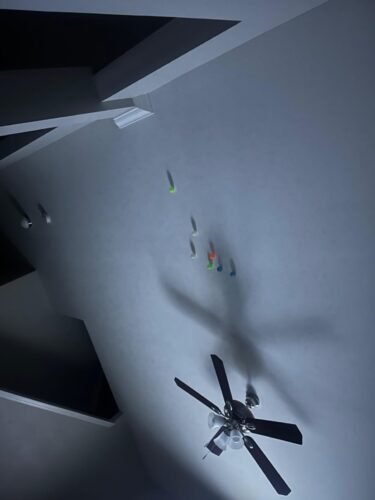 Glow in The Dark Sticky Balls That Stick to The Ceiling.Stress Balls for Kids and Adults.Glowing Sticky Balls.ASMR Cool Stuff for Teens.Elevated Balls.Ceiling Balls.Lumi Balls.Stocking Stuffers(4Pcs) photo review