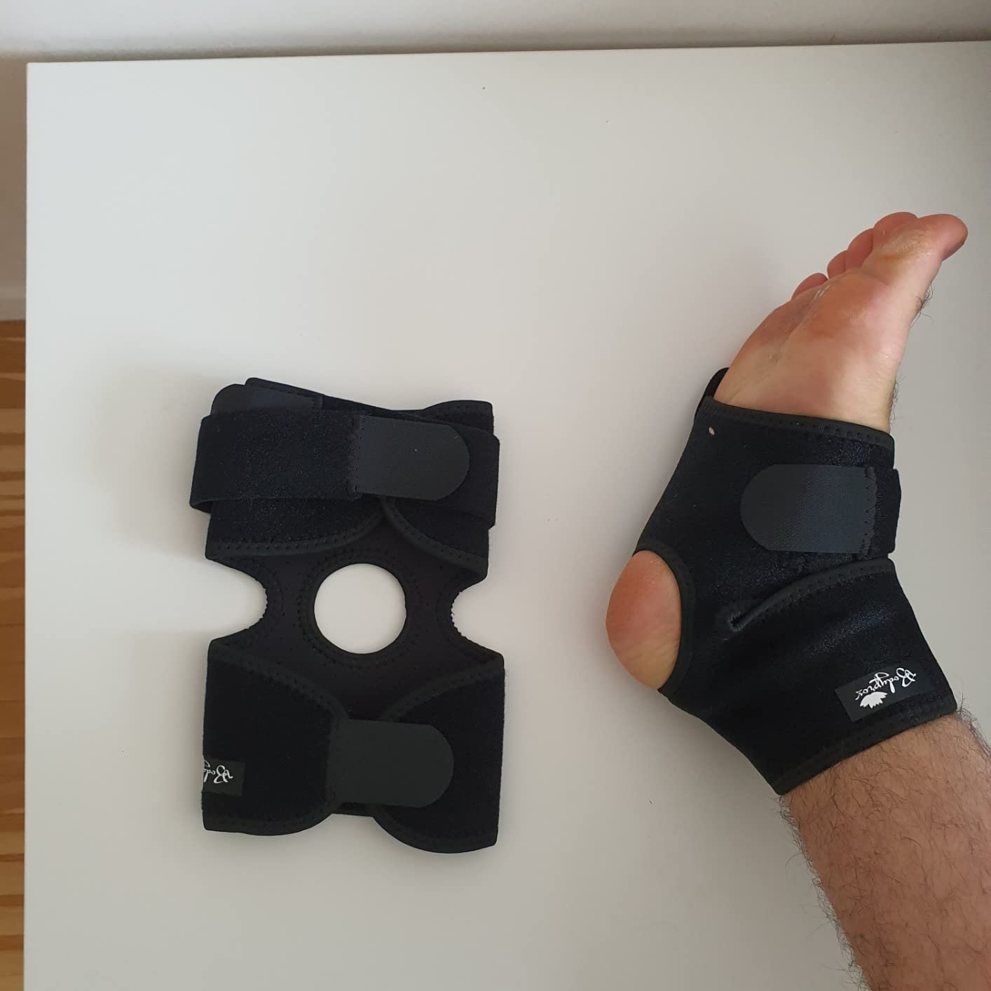 Bodyprox Ankle Support Brace. Breathable Neoprene Sleeve. Adjustable Wrap! (1 Pack) photo review