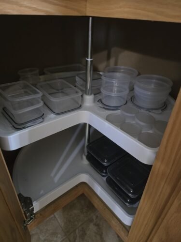 JSCARES 40 PCS Food Storage Containers with Lids Airtight (20 Lids &20 Containers) - Leakproof Meal-Prep Containers for Kitchen Storage Reusable Plastic Microwave/Dishwasher Safe with Labels & Pen photo review