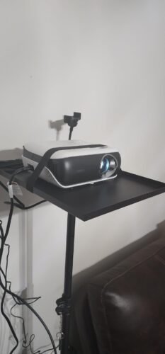 Official Licensed Google TV Smart Projector. HAPPRUN 4K UHD Home Theater with Dolby Sound. Wi-Fi & Bluetooth. Built-in Streaming Apps. Compatible with Games Consoles & Smartphone. Indoor & Outdoor Use photo review