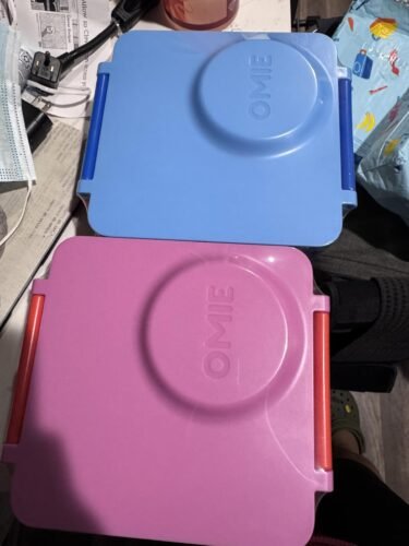 Omie OmieBox Bento Box for Kids - Insulated Lunch Box with Leak Proof Food Jar - 3 Compartments. 2 Temperature Zones - (Meadow) photo review