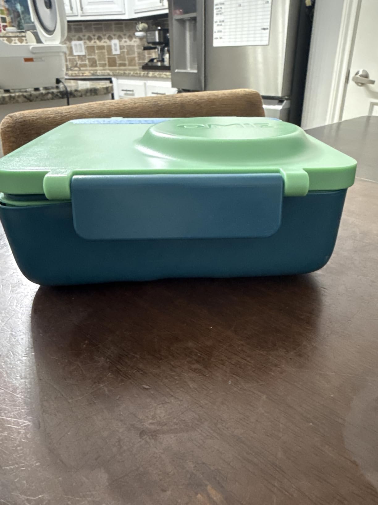 Omie OmieBox Bento Box for Kids - Insulated Lunch Box with Leak Proof Food Jar - 3 Compartments. 2 Temperature Zones - (Meadow) photo review