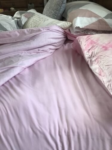 Queen Size 4 Piece Sheet Set - Comfy Breathable & Cooling Bed Sheets Set - Hotel Luxury Bedding for Women. Men. Kids. Teens. Boys & Girls - Deep Pockets. Soft and Wrinkle Free - Oeko-Tex - Dark Grey photo review