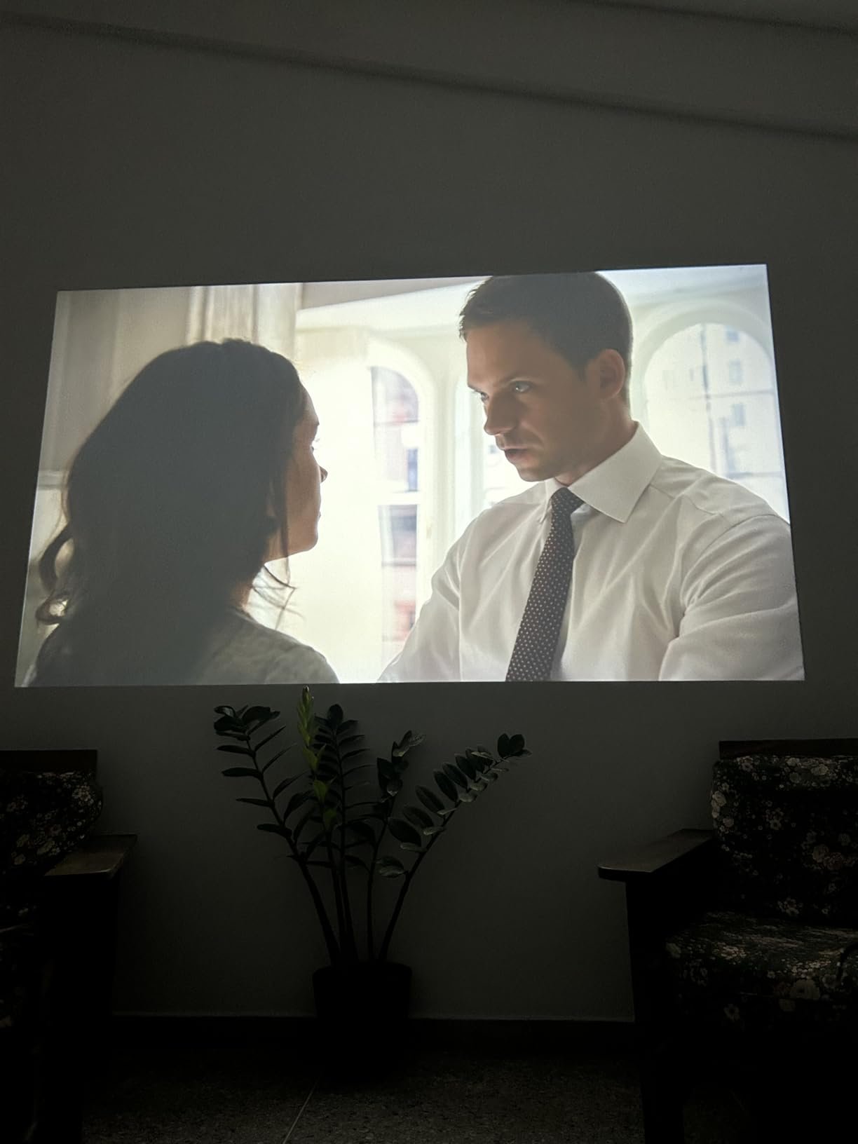 Official Licensed Google TV Smart Projector. HAPPRUN 4K UHD Home Theater with Dolby Sound. Wi-Fi & Bluetooth. Built-in Streaming Apps. Compatible with Games Consoles & Smartphone. Indoor & Outdoor Use photo review