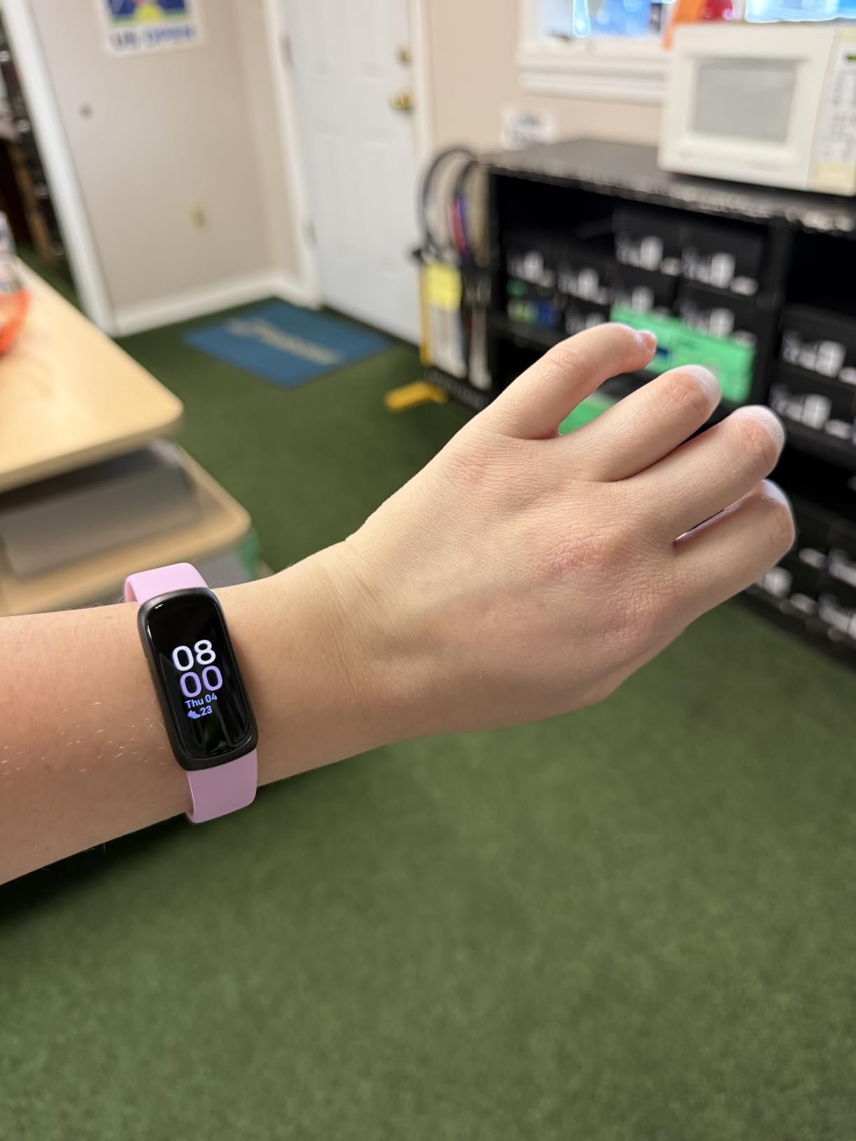 Fitbit Inspire 3 Health &-Fitness-Tracker with Stress Management. Workout Intensity. Sleep Tracking. 24/7 Heart Rate and more. Midnight Zen/Black One Size (S & L Bands Included) photo review