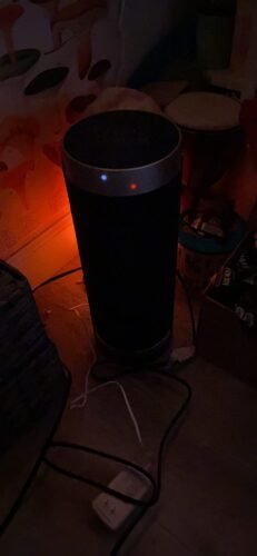 DREO Space Heater. 1500W Electric Heaters for Indoor Use with Thermostat. 70° Oscillation. 8 Safety Protections. 5 Modes. Remote. 12H Timer. Quiet Portable Heater for Office. Bedroom. Large Room photo review