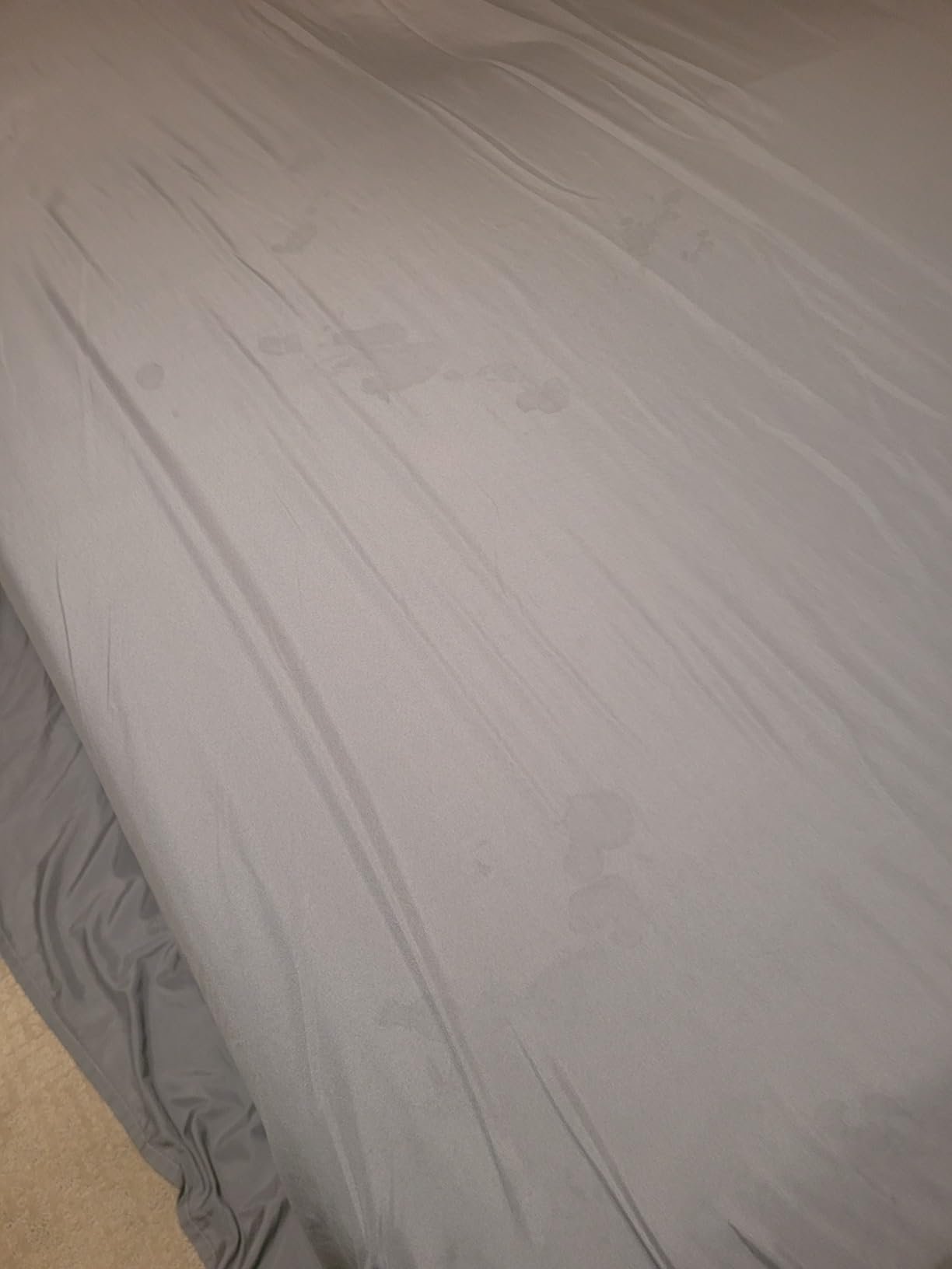 Queen Size 4 Piece Sheet Set - Comfy Breathable & Cooling Bed Sheets Set - Hotel Luxury Bedding for Women. Men. Kids. Teens. Boys & Girls - Deep Pockets. Soft and Wrinkle Free - Oeko-Tex - Dark Grey photo review