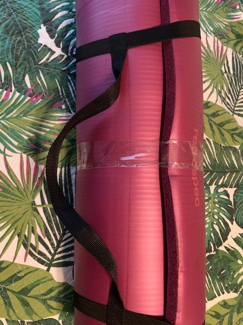 Retrospec Solana Yoga Mat 1 Thick w/Nylon Strap for Men & Women - Non Slip Exercise Mat for Home Yoga. Pilates. Stretching. Floor & Fitness Workouts photo review