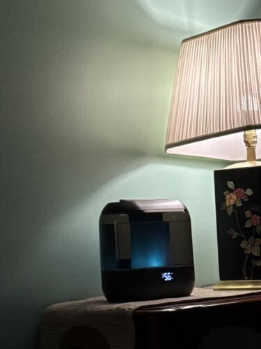 Dreo Smart Humidifiers for Bedroom. Top Fill 4L Supersized Humidifier Large Room with 28 dB. 36H Runtime. Touch/APP/Voice Control. Nightlight. Cool Mist Humidifiers for Baby. Plants. Indoor. Black photo review