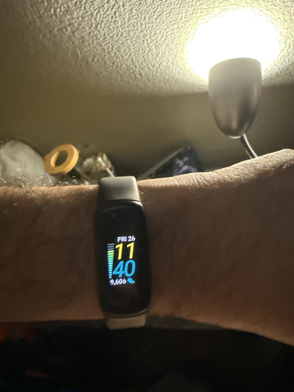 Fitbit Inspire 3 Health &-Fitness-Tracker with Stress Management. Workout Intensity. Sleep Tracking. 24/7 Heart Rate and more. Midnight Zen/Black One Size (S & L Bands Included) photo review