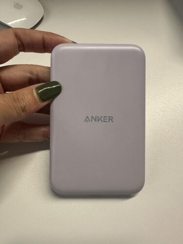 Anker 621 Magnetic Portable Charger (MagGo). 5.000mAh Wireless Power Bank with USB-C Cable. Magsafe-Compatible Battery Pack for iPhone 16/15/14/13/12 Series photo review
