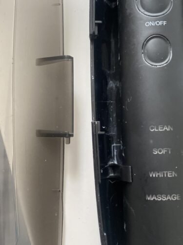 Aquasonic Black Series Ultra Whitening Toothbrush – ADA Accepted Electric Toothbrush- 8 Brush Heads & Travel Case – 40.000 VPM Electric Motor & Wireless Charging - 4 Modes w Smart Timer photo review