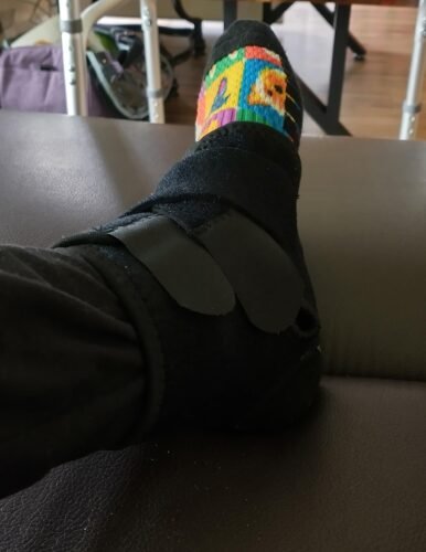 Bodyprox Ankle Support Brace. Breathable Neoprene Sleeve. Adjustable Wrap! (1 Pack) photo review