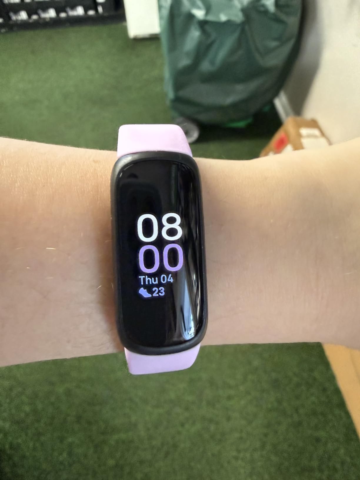 Fitbit Inspire 3 Health &-Fitness-Tracker with Stress Management. Workout Intensity. Sleep Tracking. 24/7 Heart Rate and more. Midnight Zen/Black One Size (S & L Bands Included) photo review