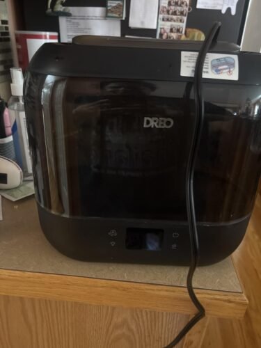 Dreo Smart Humidifiers for Bedroom. Top Fill 4L Supersized Humidifier Large Room with 28 dB. 36H Runtime. Touch/APP/Voice Control. Nightlight. Cool Mist Humidifiers for Baby. Plants. Indoor. Black photo review