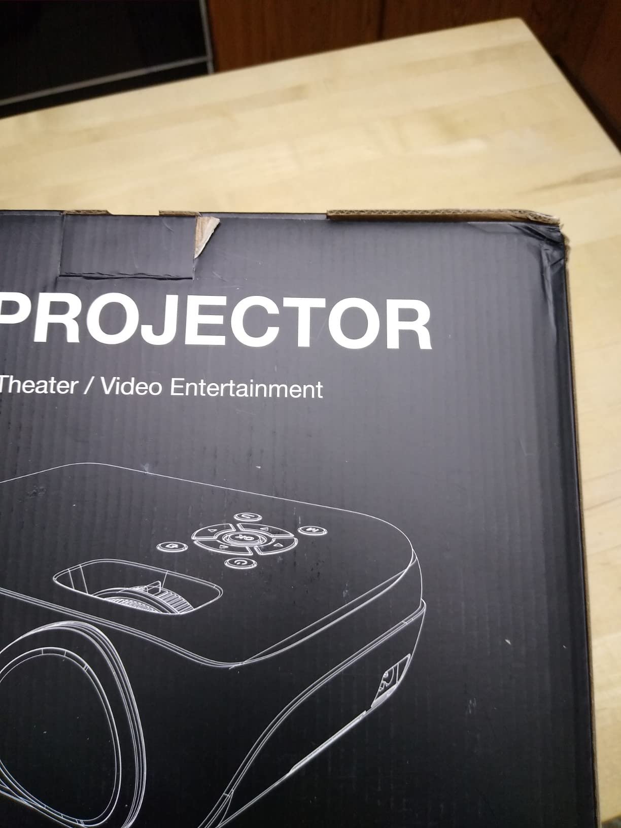 Official Licensed Google TV Smart Projector. HAPPRUN 4K UHD Home Theater with Dolby Sound. Wi-Fi & Bluetooth. Built-in Streaming Apps. Compatible with Games Consoles & Smartphone. Indoor & Outdoor Use photo review