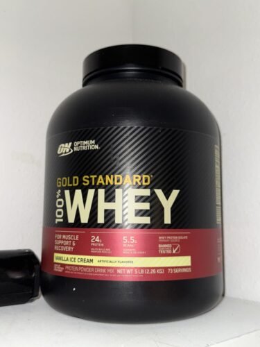 Optimum Nutrition Gold Standard 100% Whey Protein Powder. Chocolate Peanut Butter. 2 Pound (Packaging May Vary) photo review