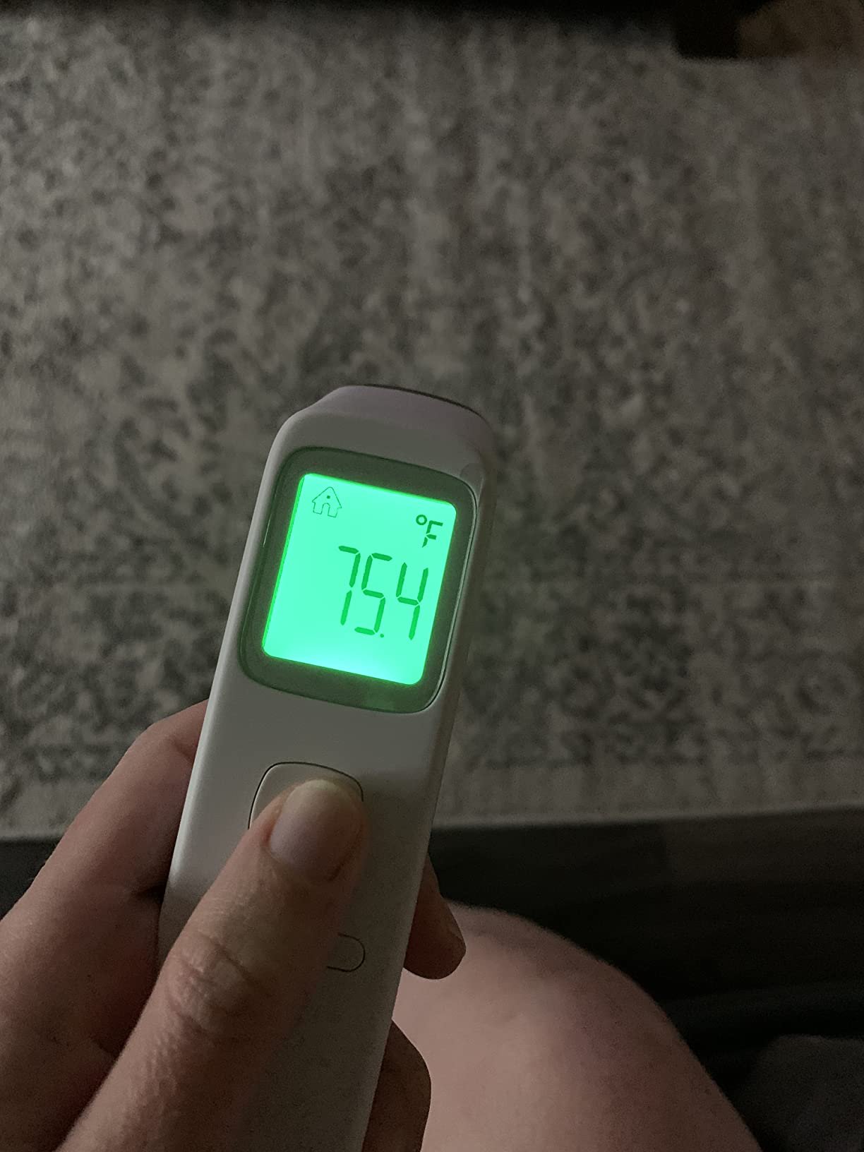 No-Touch Thermometer for Adults and Kids. Accurate Digital Baby Thermometer. Fever Alarm & Silent Mode. 2 in 1 Forehead & Object Mode photo review