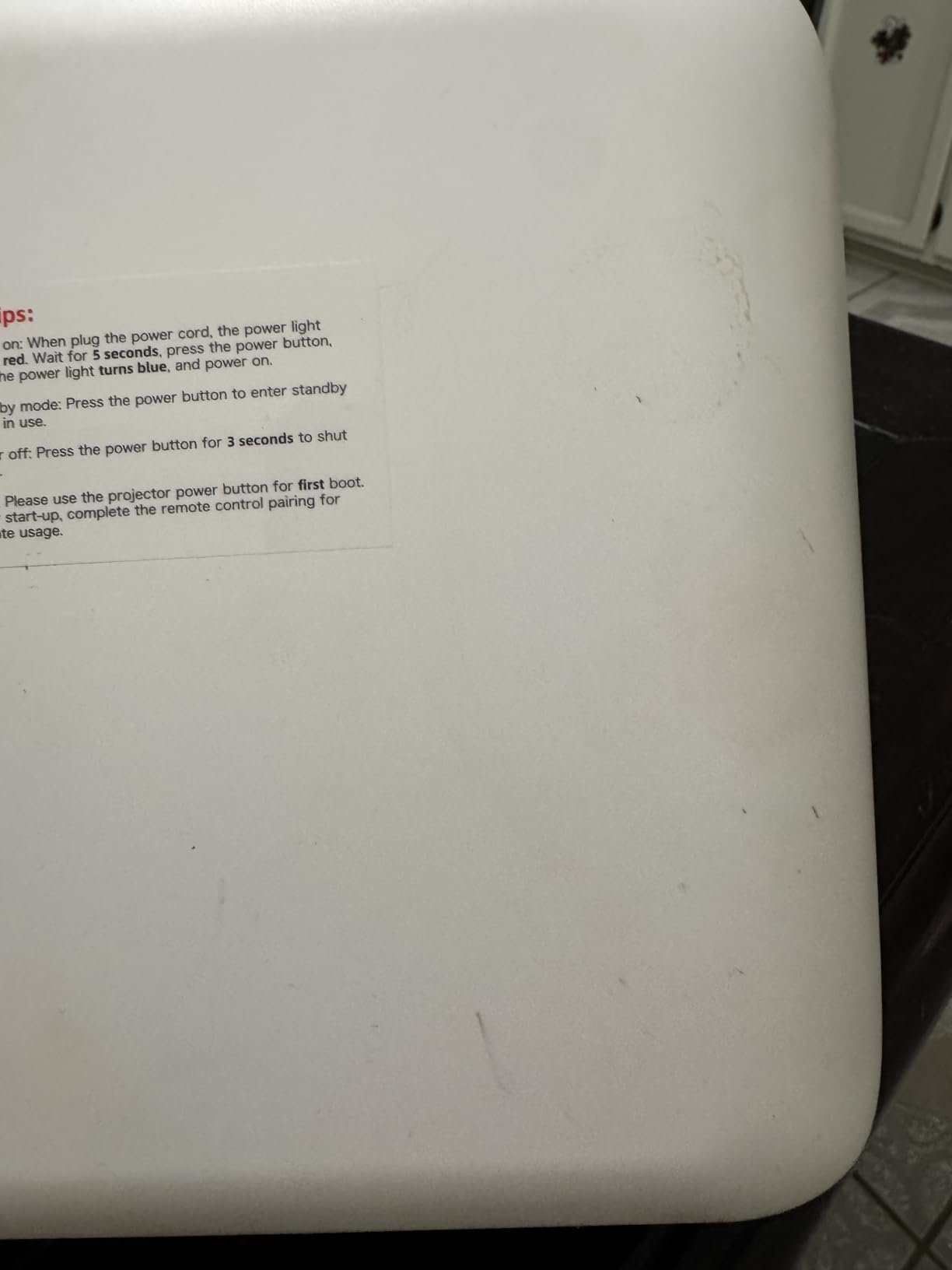 Official Licensed Google TV Smart Projector. HAPPRUN 4K UHD Home Theater with Dolby Sound. Wi-Fi & Bluetooth. Built-in Streaming Apps. Compatible with Games Consoles & Smartphone. Indoor & Outdoor Use photo review