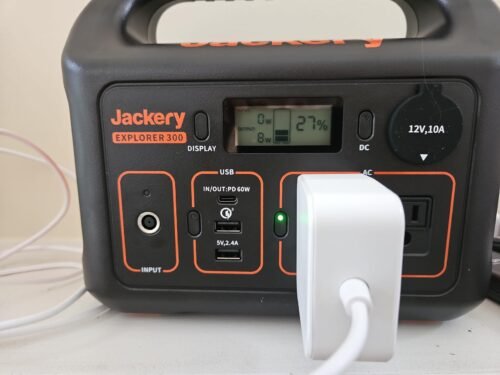 Jackery Portable Power Station Explorer 300. 293Wh Backup Lithium Battery. Solar Generator for Outdoors Camping Travel Hunting Blackout (Solar Panel Optional) photo review