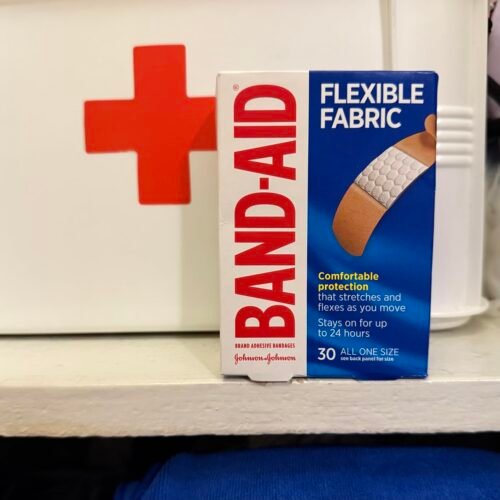 Band-Aid Brand Flexible Fabric Adhesive Bandages. Comfortable Flexible Protection & Wound Care of Minor Cuts & Scrapes. Quilt-Aid Technology to Cushion Painful Wounds. All One Size. 30 ct photo review